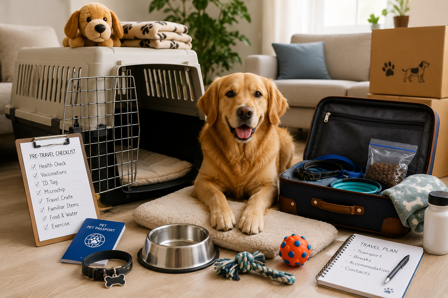 How to Prepare Your Dog for Safe Relocation